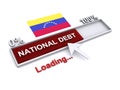 National debt venezuela progress on white