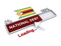 National debt zimbabwe progress on white