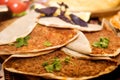 The national dish of Armenian cuisine is lamajo