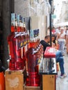 The national drink of italians, aperol sprizz Royalty Free Stock Photo