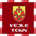 National ensigns of Denmark - Vejle town