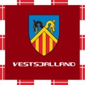 National ensigns of Denmark - Vestsjalland