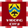 National ensigns of Denmark - Viborg city