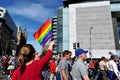 National Equality March in Washington DC Royalty Free Stock Photo