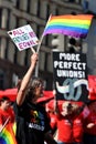 National Equality March in Washington DC Royalty Free Stock Photo