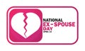 National Ex Spouse Day, background