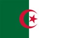 National flag of Algeria - Vector Eps10