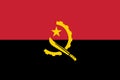National Flag of Angola, Angola sign, Angola Flag
