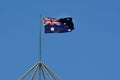 The national flag of Australia