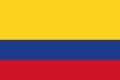 National flag of the country of Colombia.