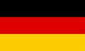 The national flag of Germany. Flat vector illustration EPS10 Royalty Free Stock Photo