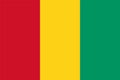 National flag of Guinea - Vector Eps10