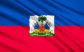 Flag of Haiti - Caribbean, Port-au-Prince