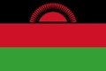 National Flag of Malawi, Malawi sign, Malawi Flag