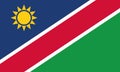 National Flag Namibia
