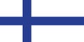 National flag of the Republic of Finland vector image