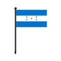 National flag of Republic of Honduras