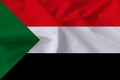 National flag of sudan, a symbol immigration, political asylum