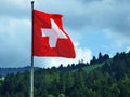 National flag of the Swiss Confederation Flag of Switzerland - National Flag of Switzerland