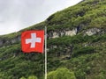 National flag of the Swiss Confederation Flag of Switzerland - National Flag of Switzerland