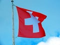 National flag of the Swiss Confederation Flag of Switzerland - National Flag of Switzerland - Nationalflagge der Schweizerischen