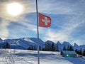 National flag of the Swiss Confederation Flag of Switzerland - National Flag of Switzerland Nationalflagge der Schweizerischen