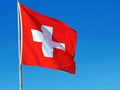 National flag of the Swiss Confederation Flag of Switzerland - National Flag of Switzerland- Nationalflagge der Schweizerischen