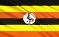 Flag of Uganda, Kampala