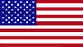 National flag of united states of america Royalty Free Stock Photo