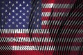 National flag of the United States Royalty Free Stock Photo
