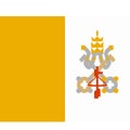 National flag of Vatican