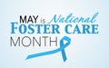 National foster care month Royalty Free Stock Photo