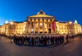 National Gallery of Art and Culture in Trafalgar Square Royalty Free Stock Photo