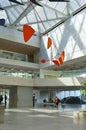 Interior view of National Gallery of Art; Washington; D.C.; USA Royalty Free Stock Photo