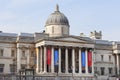 National Gallery, art museum in Trafalgar Square, London, United Kingdom Royalty Free Stock Photo