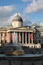 National Gallery of Art, Trafalgar Square, London Royalty Free Stock Photo