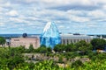 The National Gallery of Canada in Ottawa with temporary art work