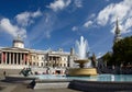 National Gallery and Trafalgar square