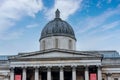 The National Gallery in Trafalgar Square in London Royalty Free Stock Photo