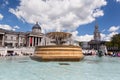 The National Gallery on Trafalgar Square in London, England. Royalty Free Stock Photo