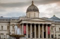 National Gallery in Trafalgar Square, London Royalty Free Stock Photo