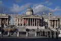 The National Gallery, Trafalgar Square, London, UK Royalty Free Stock Photo