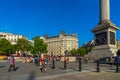 The National Gallery, Trafalgar Square in London, UK. Royalty Free Stock Photo