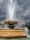 National Gallery, Trafalgar Square, London, UK Royalty Free Stock Photo