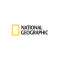 National Geographic logo editorial illustrative on white background Royalty Free Stock Photo