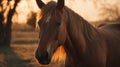 Golden Hour Horse: National Geographic\'s Stunning Shot On Agfa Vista