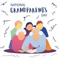 National grandparents day USA poster