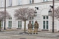 National guard in Warsaw, Poland.