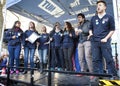 National Health Singers sing at Doctors' Rally