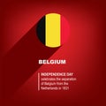 Poster Belgium Independence Day